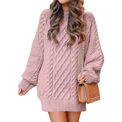 LARA | Stijlvolle Gebreide Jurk voor de Winter | Trendy en Warme Winterjurk